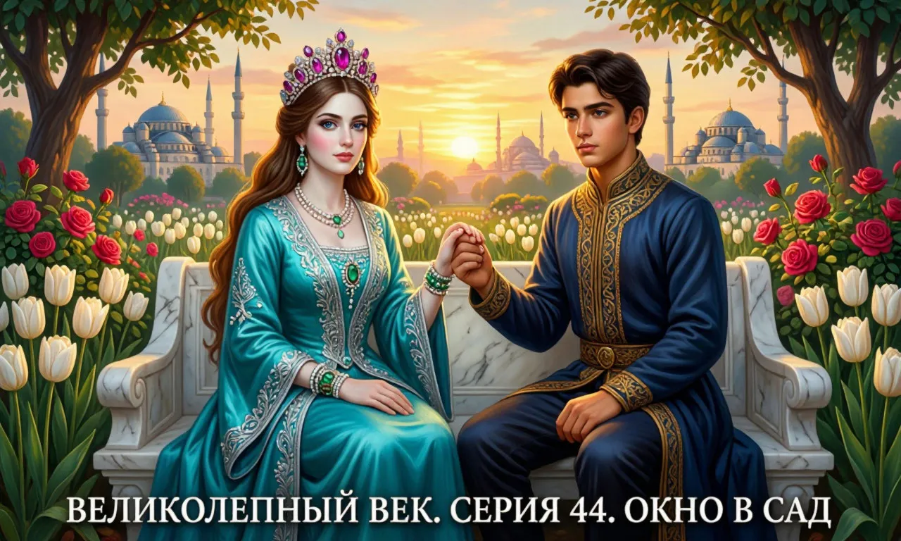 Великолепный век Серия 44. Окно в сад