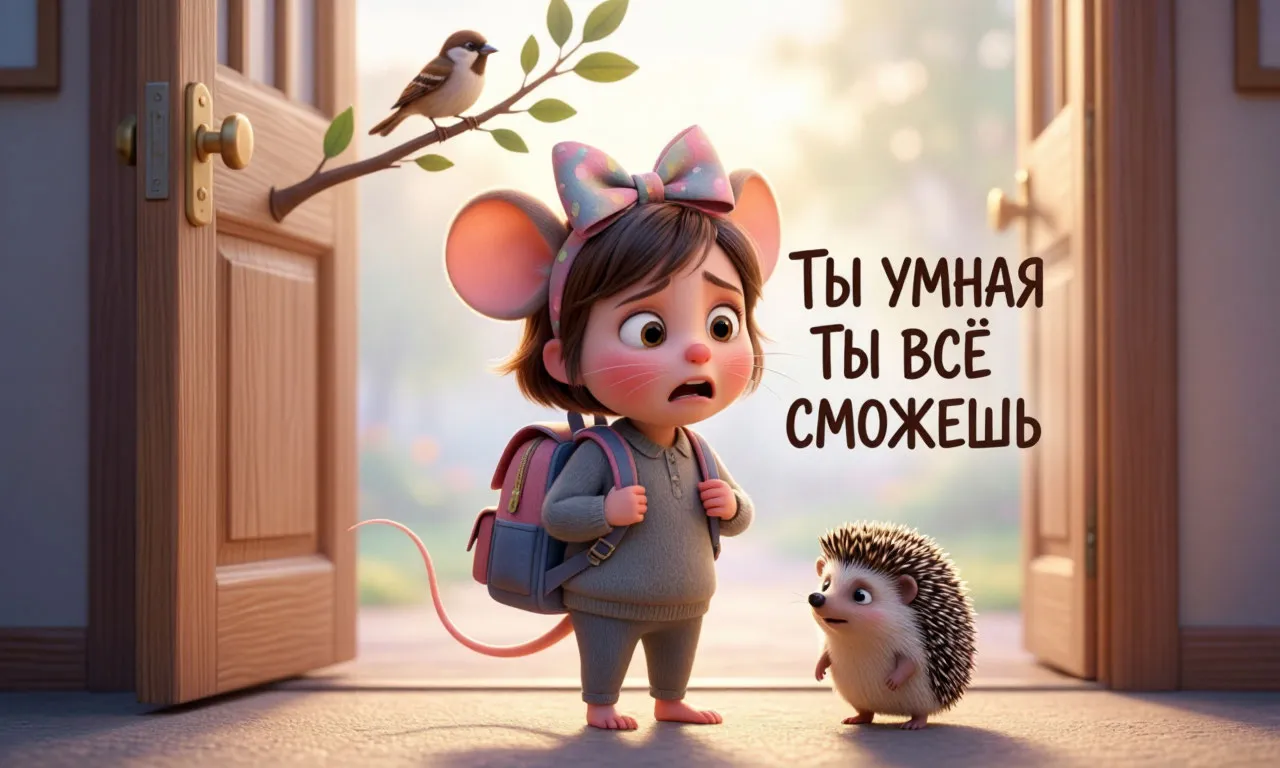 Как Бусинка училась не бояться первого дня в школе