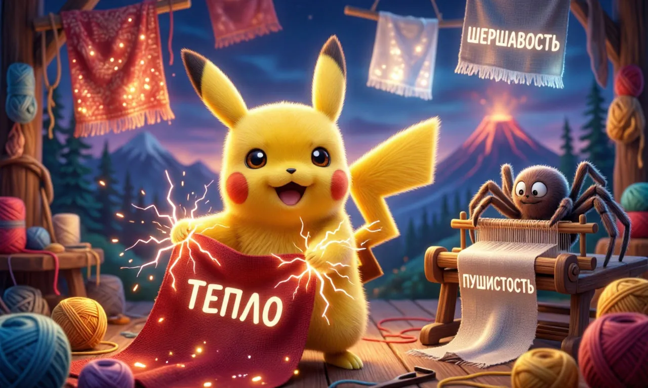 Пикачу и Ткач Осязаний