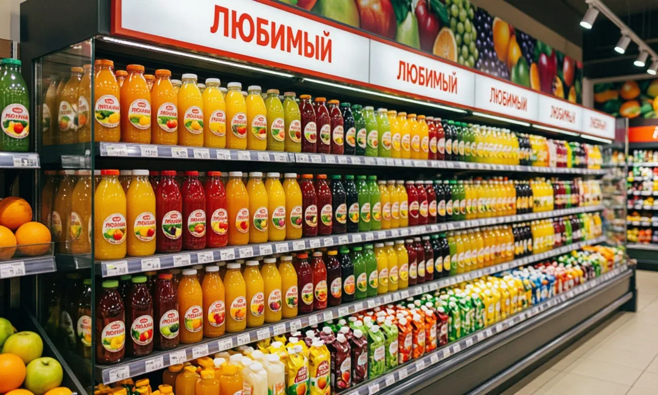 Секрет сока Любимый Яблочная основа всех вкусов