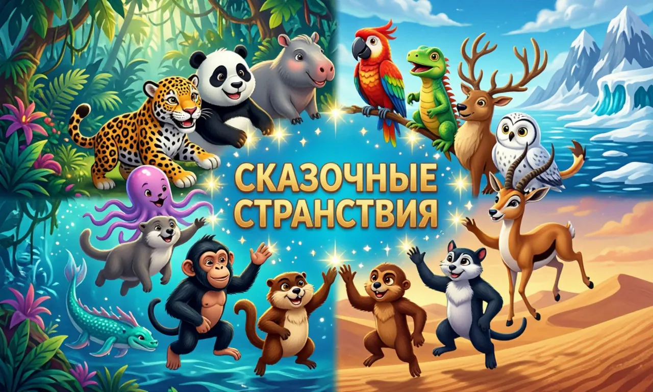 Сказочные странствия Сборник сказок для детей 6 лет