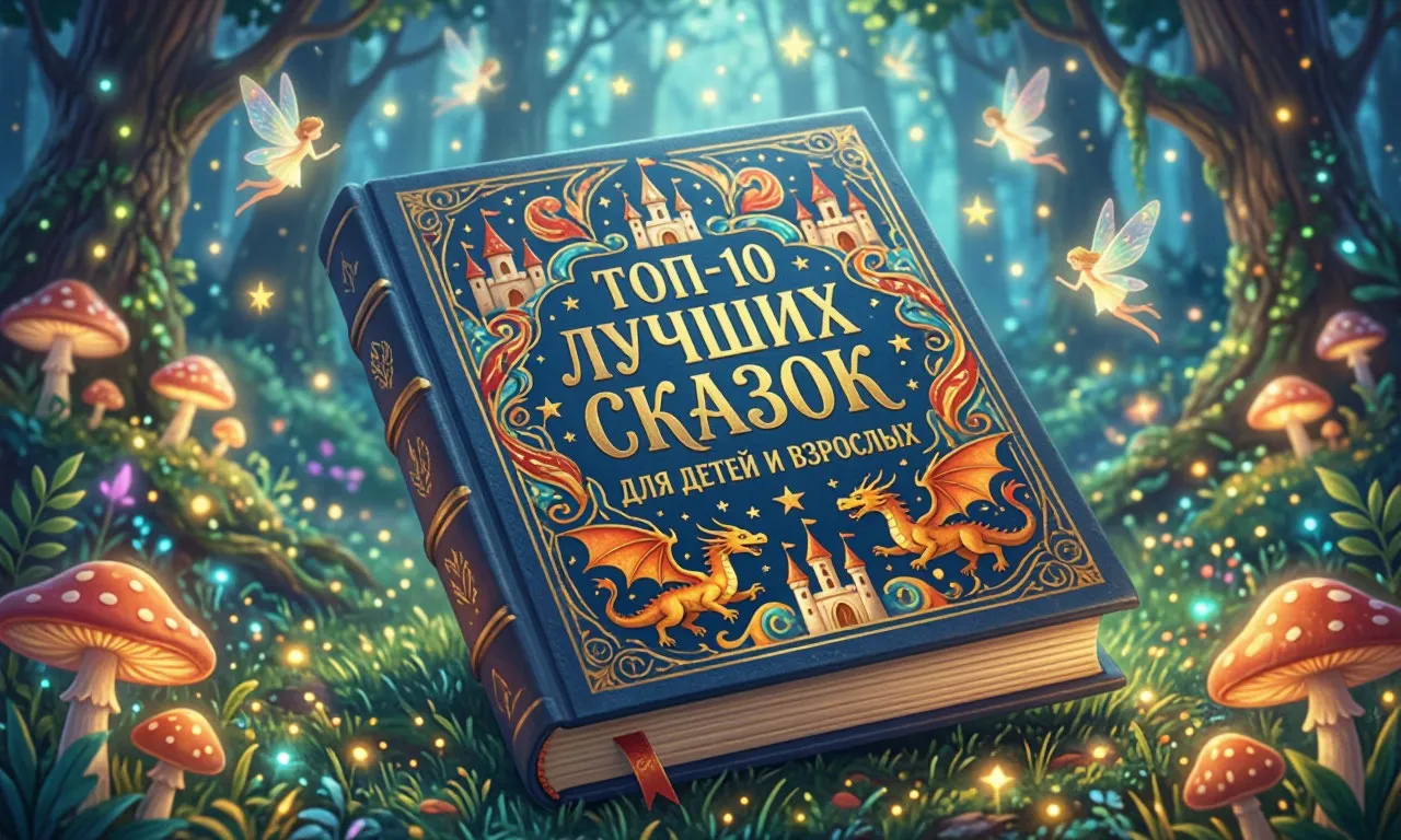 Топ-10 лучших сказок для детей и взрослых