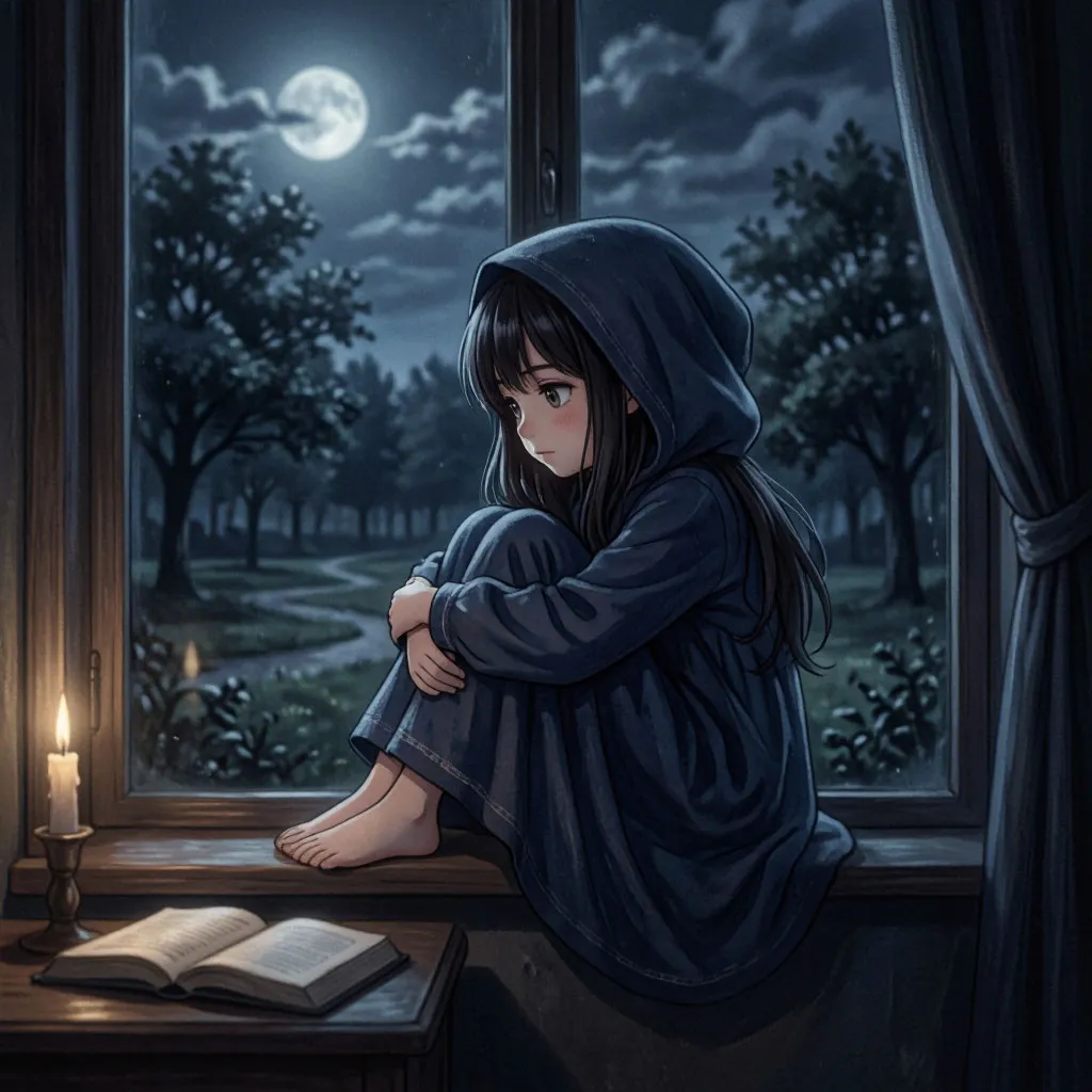 Тёмный аниме рассказ на ночь жуткие истории для сна