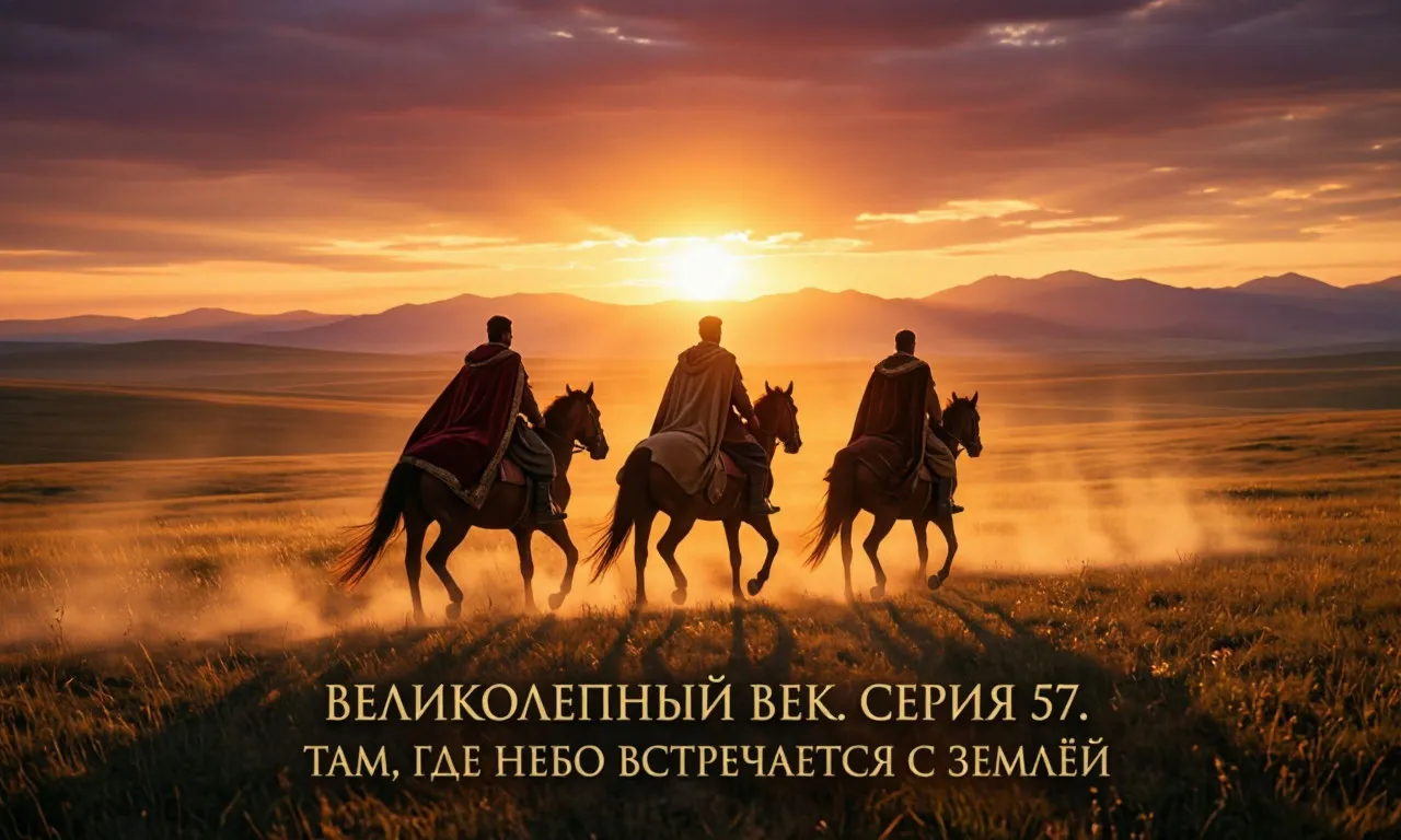 Великолепный век Серия 57. Там, где небо встречается с землёй