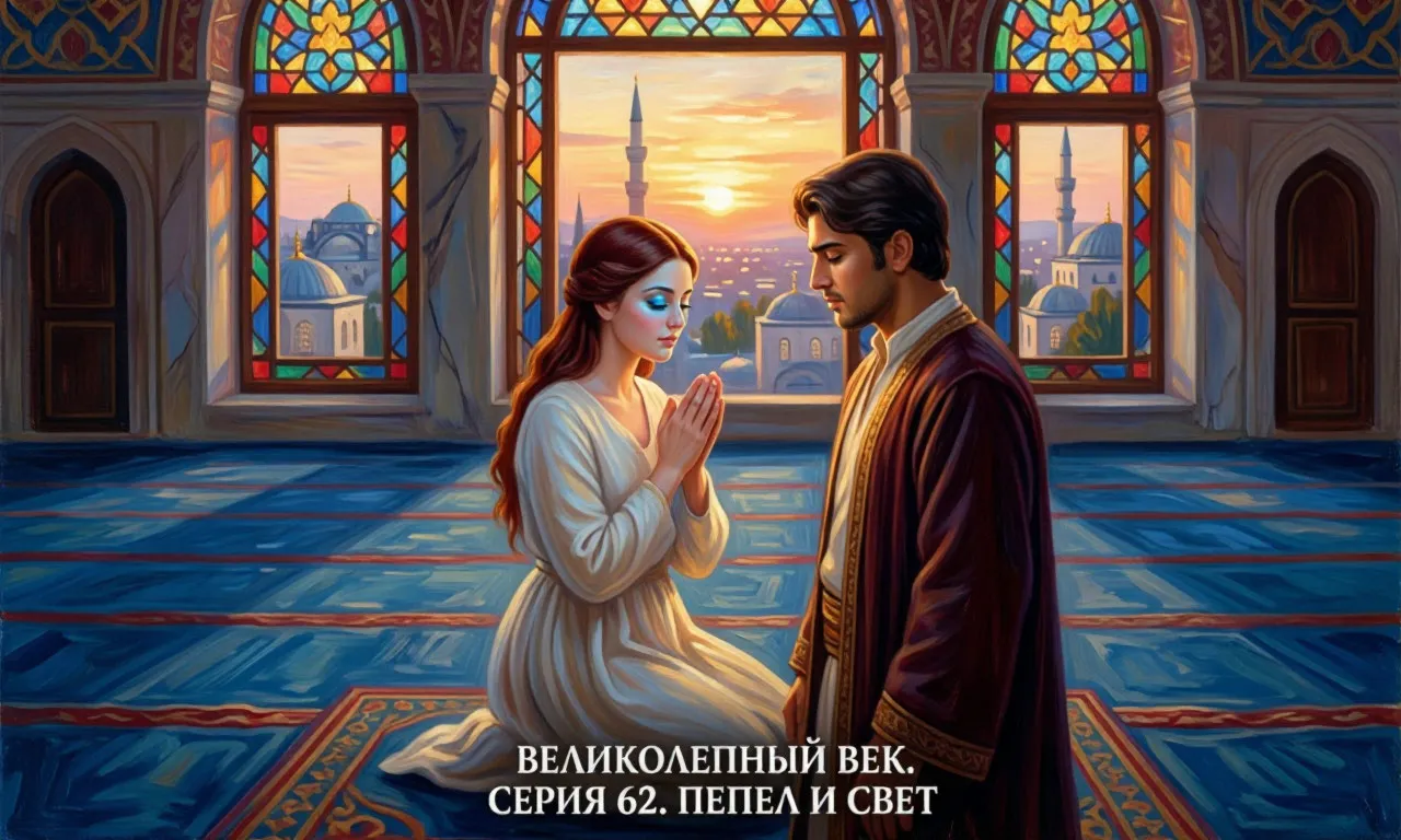 Великолепный век Серия 62. Пепел и свет