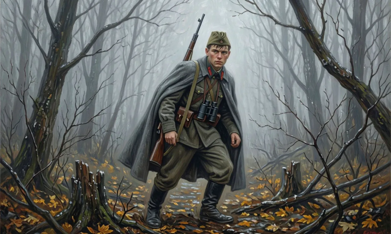 Военный исторический роман подвиг разведчика Василия в 1943