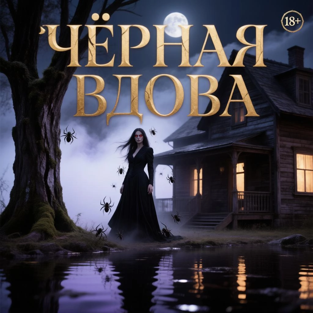 Чёрная Вдова. Страшная история на ночь только для взрослых 18+