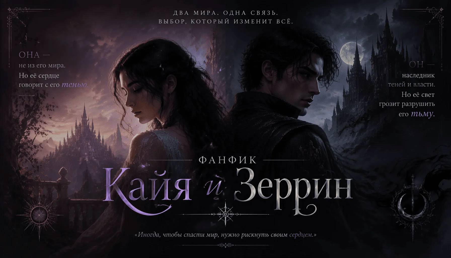 Фанфик Кайя и Зеррин: Между камнем и небом