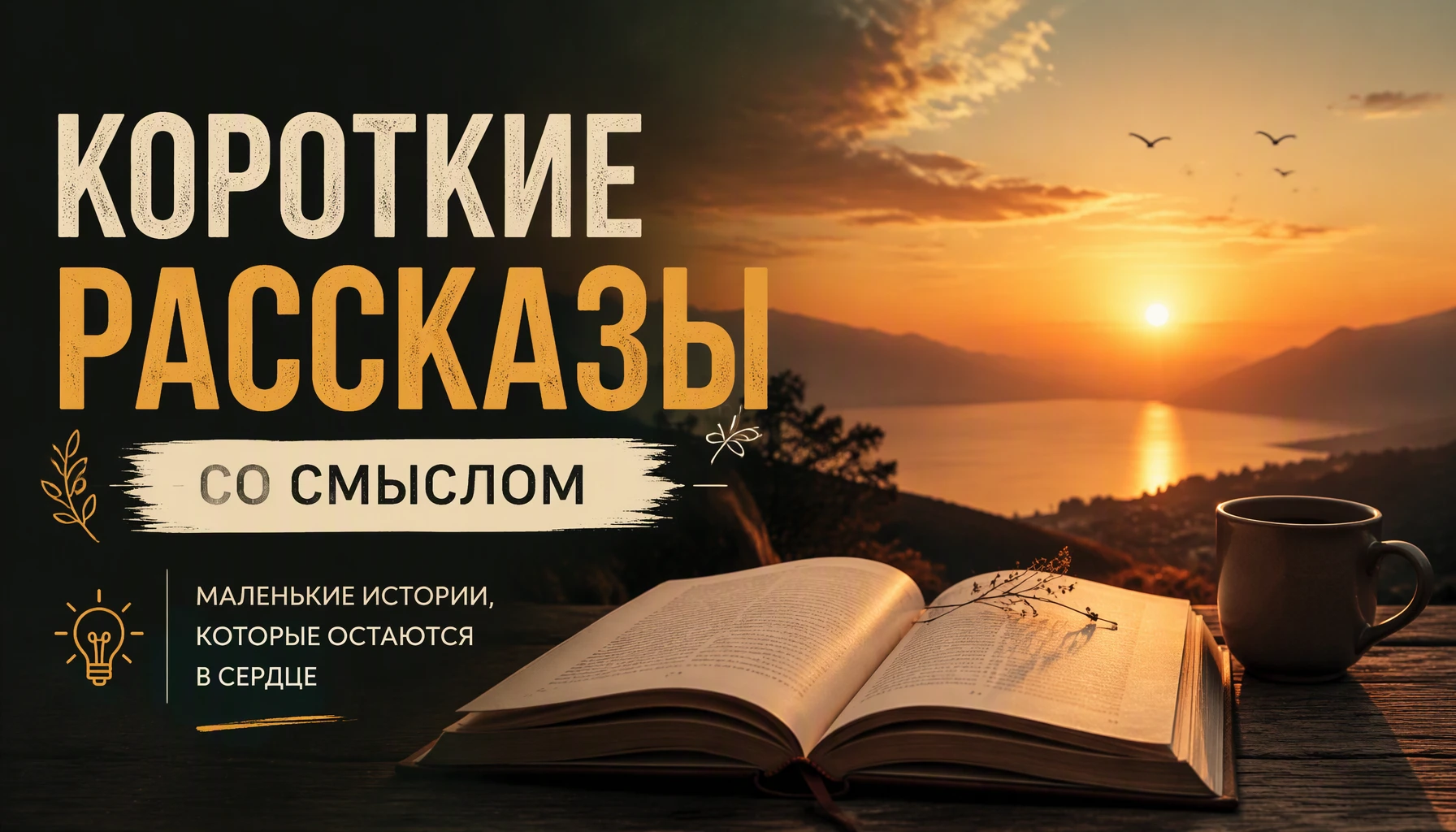 Короткие рассказы со смыслом