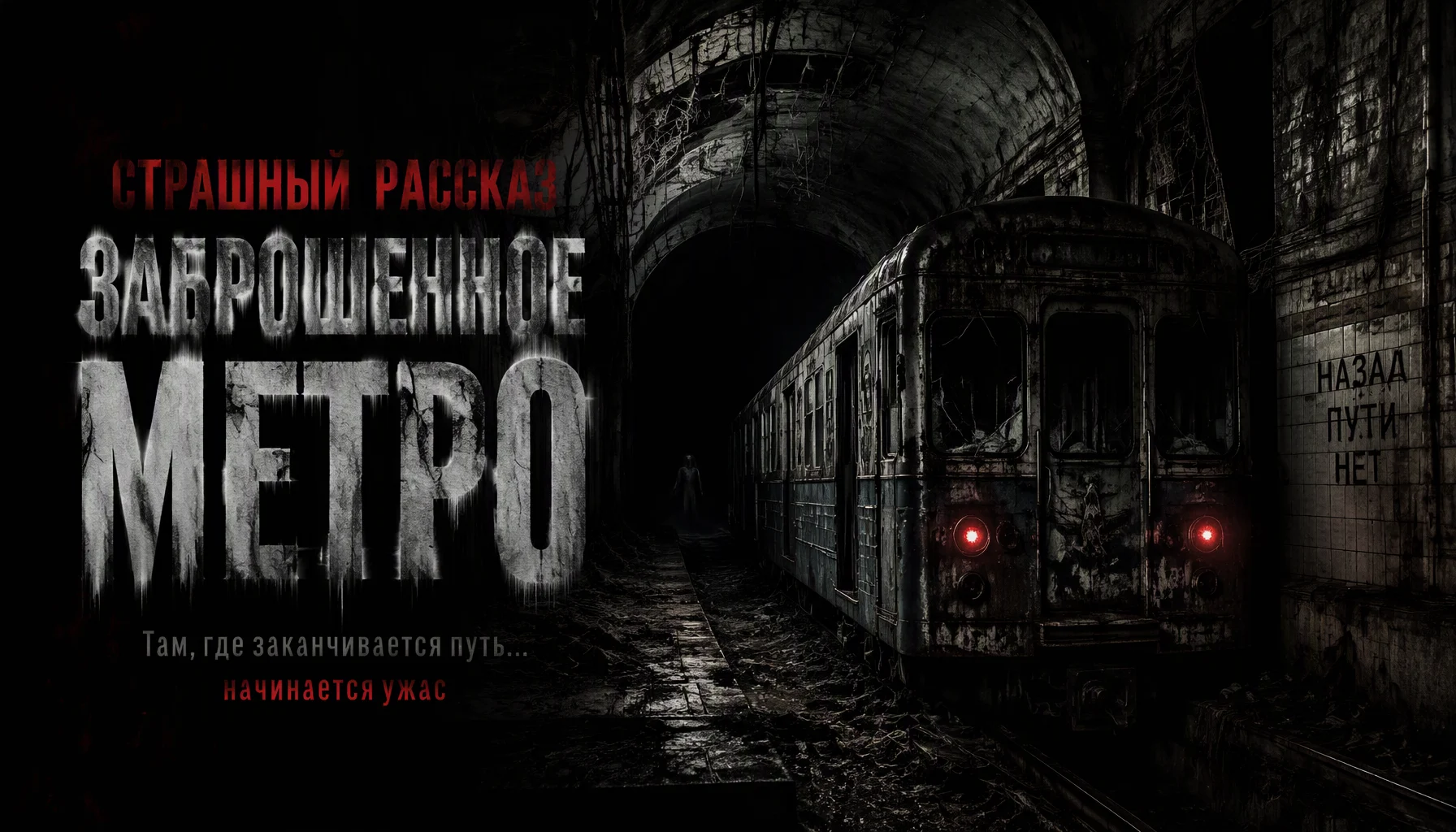 Страшный рассказ, заброшенное метро