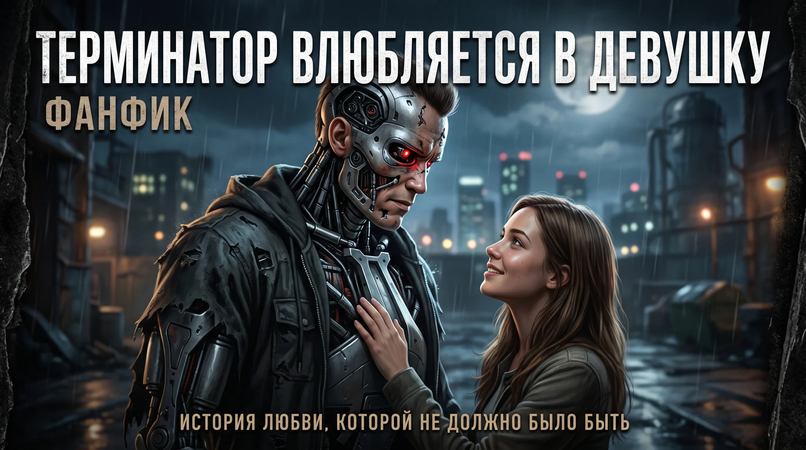 Терминатор влюбляется в девушку, фанфик