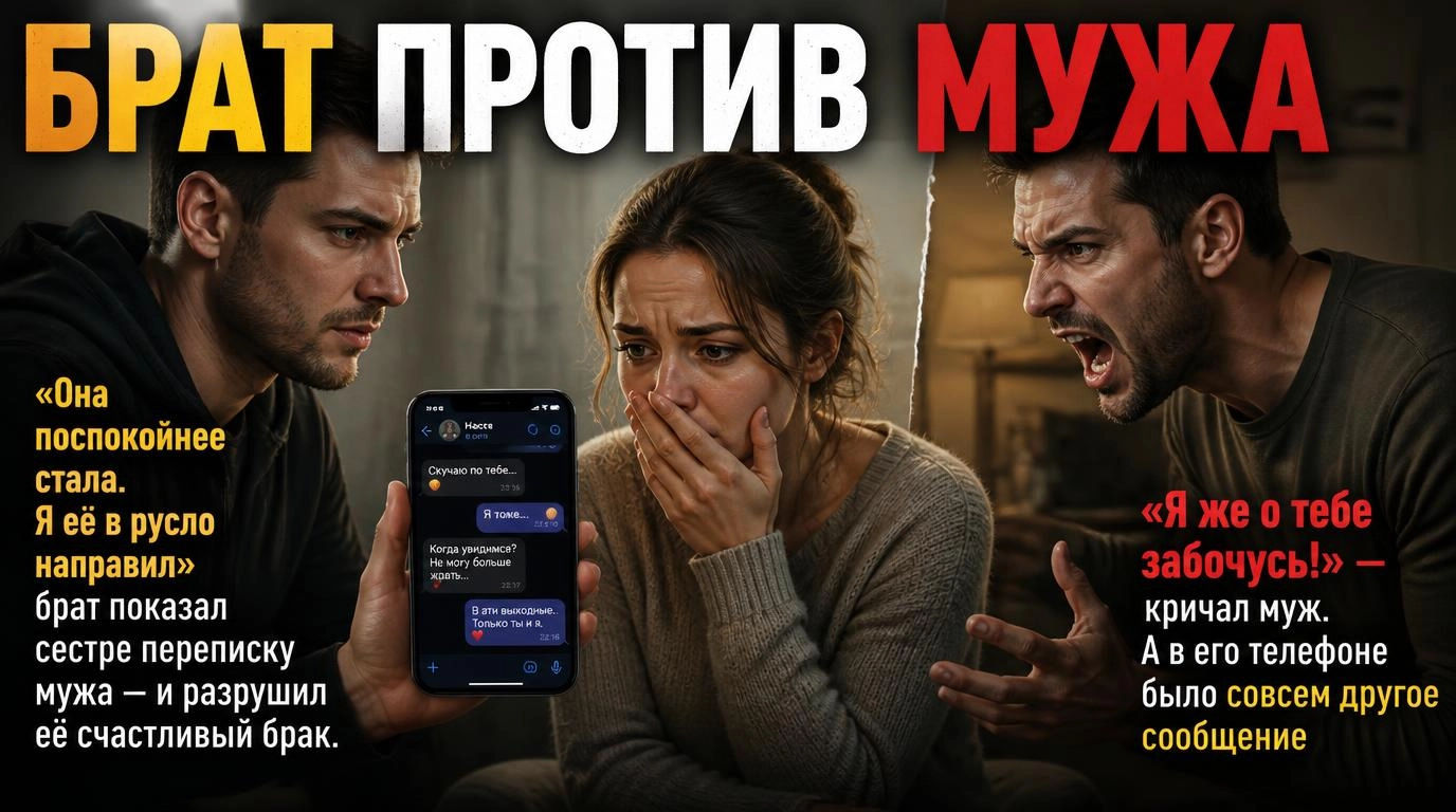Брат показал сестре переписку мужа — и разрушил её счастливый брак