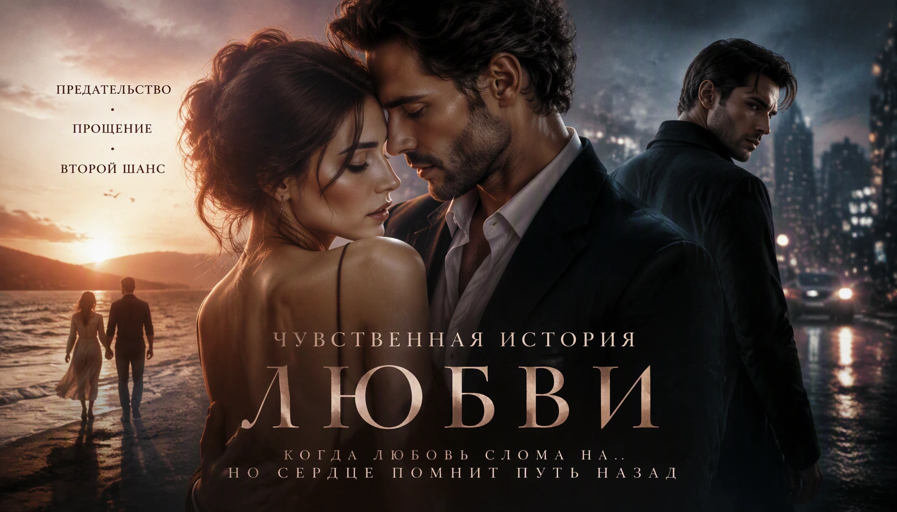 Чувственная история любви о предательстве, прощении и втором шансе
