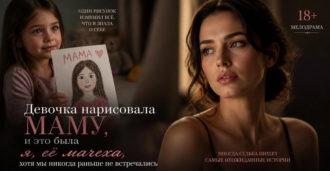 Девочка нарисовала маму, и это была я, её мачеха, хотя мы никогда раньше не встречались