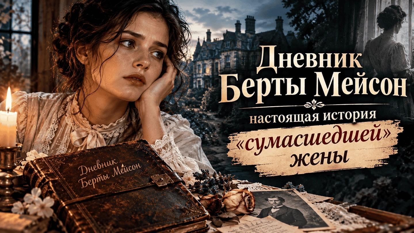 Дневник Берты Мейсон: настоящая история «сумасшедшей» жены
