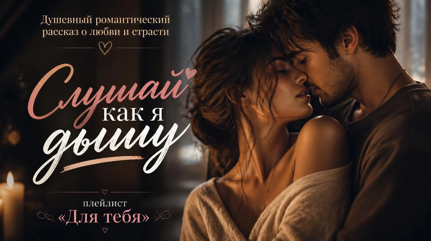 Душевный романтический рассказ о любви и страсти: Слушай как я дышу