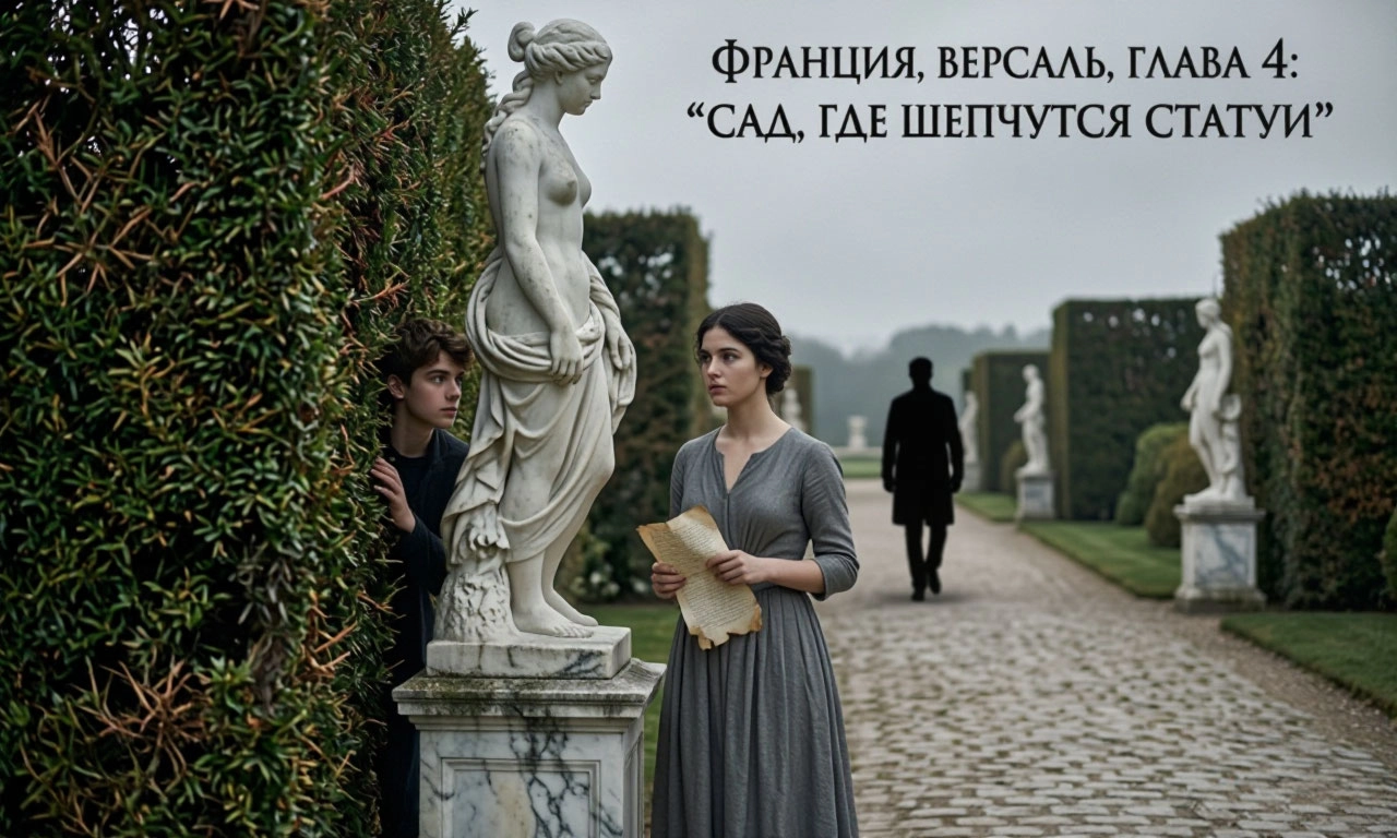 Франция, Версаль. Глава 4: «Сад, где шепчутся статуи»