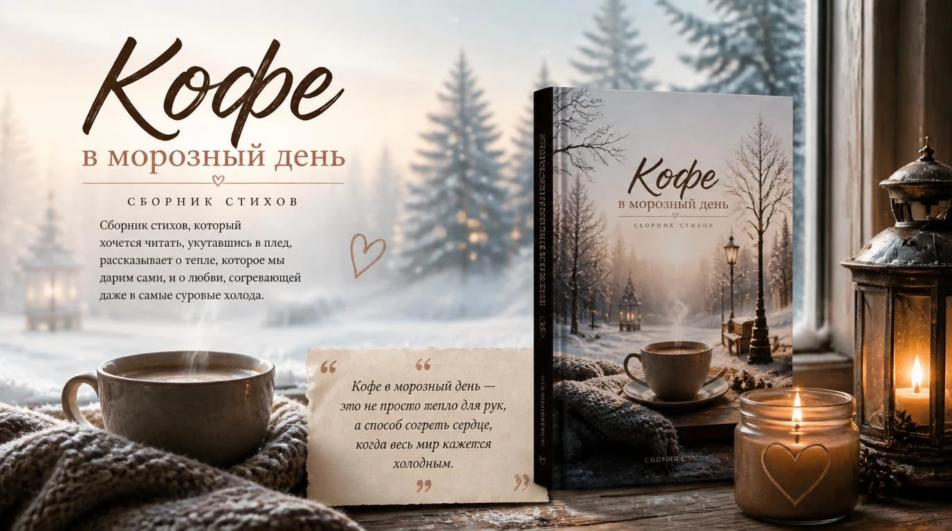 Кофе в морозный день