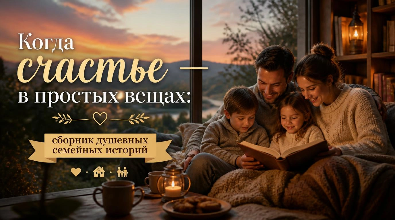 Когда счастье — в простых вещах: сборник душевных семейных историй