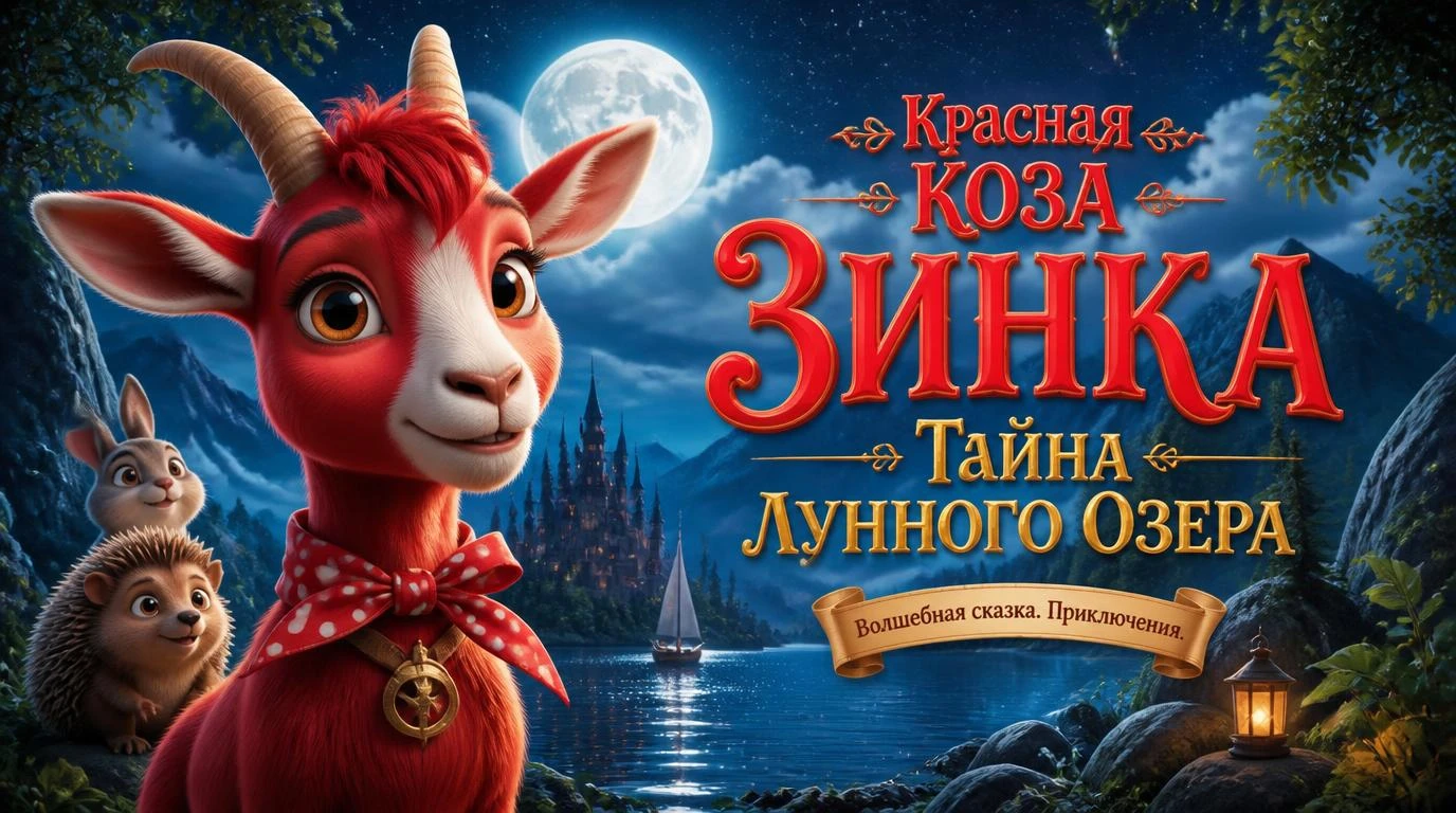 Красная Коза Зинка и Тайна Лунного Озера