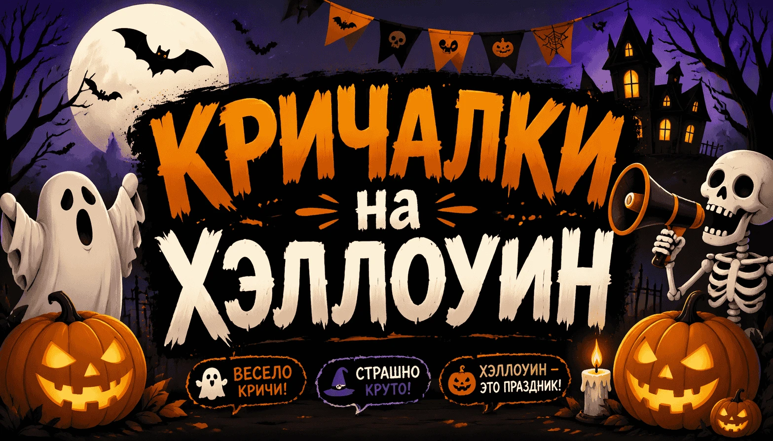 Кричалки на Хэллоуин
