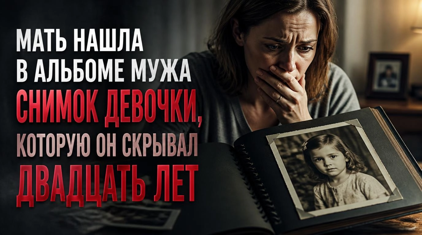 Мать нашла в альбоме мужа снимок девочки, которую он скрывал двадцать лет