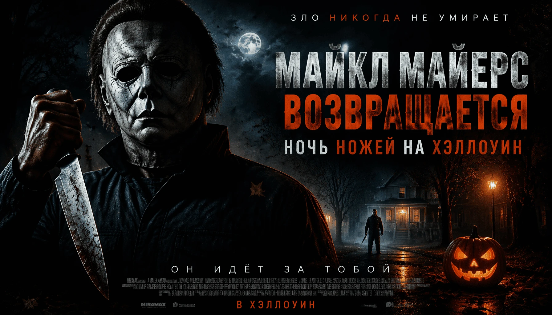 Майкл Майерс возвращается: Ночь ножей на Хэллоуин