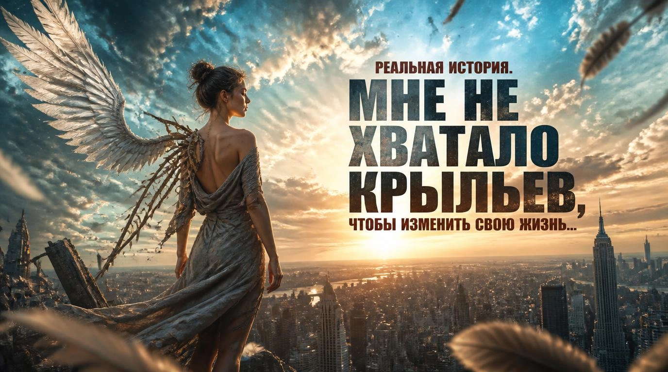 Мне не хватало крыльев, чтобы изменить свою жизнь...