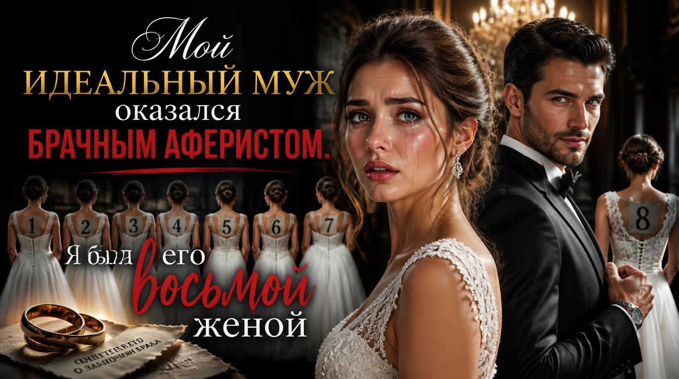Мой идеальный муж оказался брачным аферистом. Я была его восьмой женой
