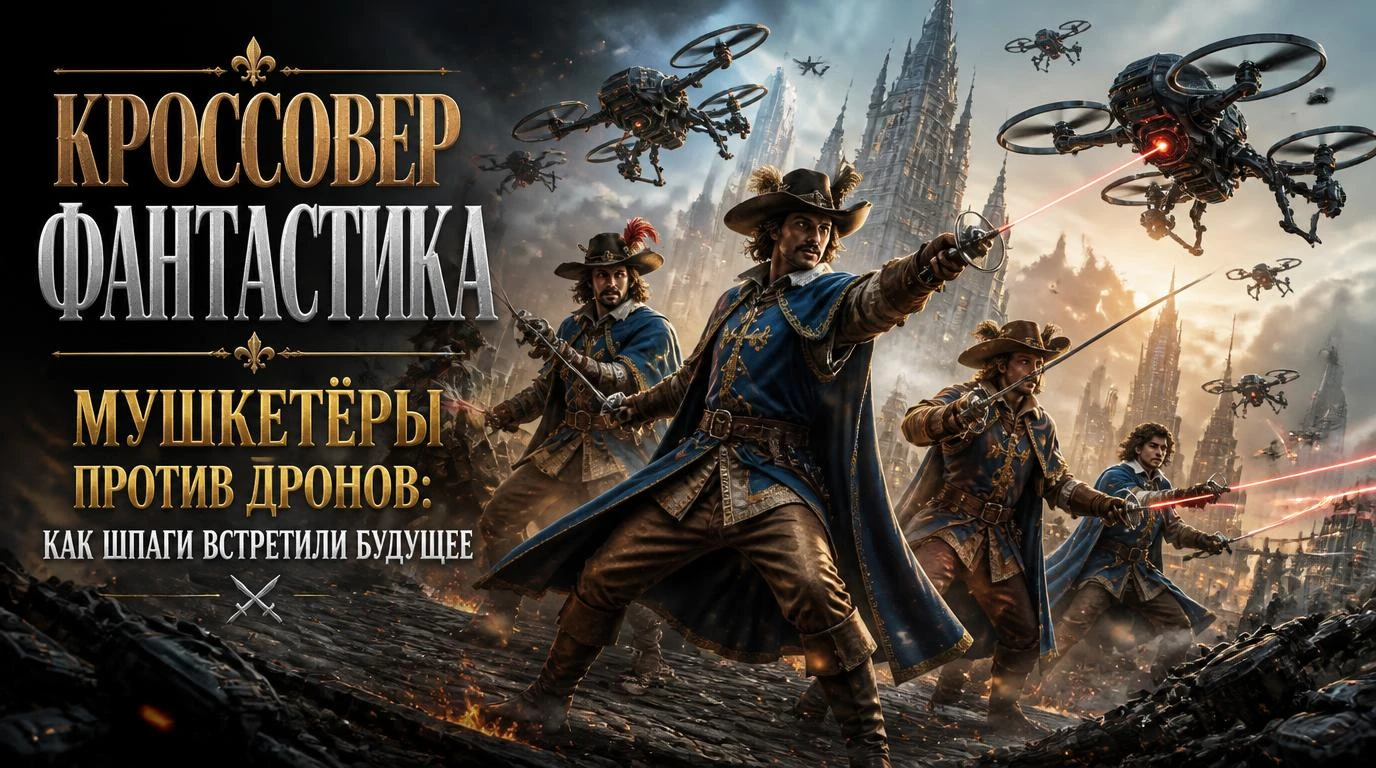 Мушкетёры против дронов: как шпаги встретили будущее