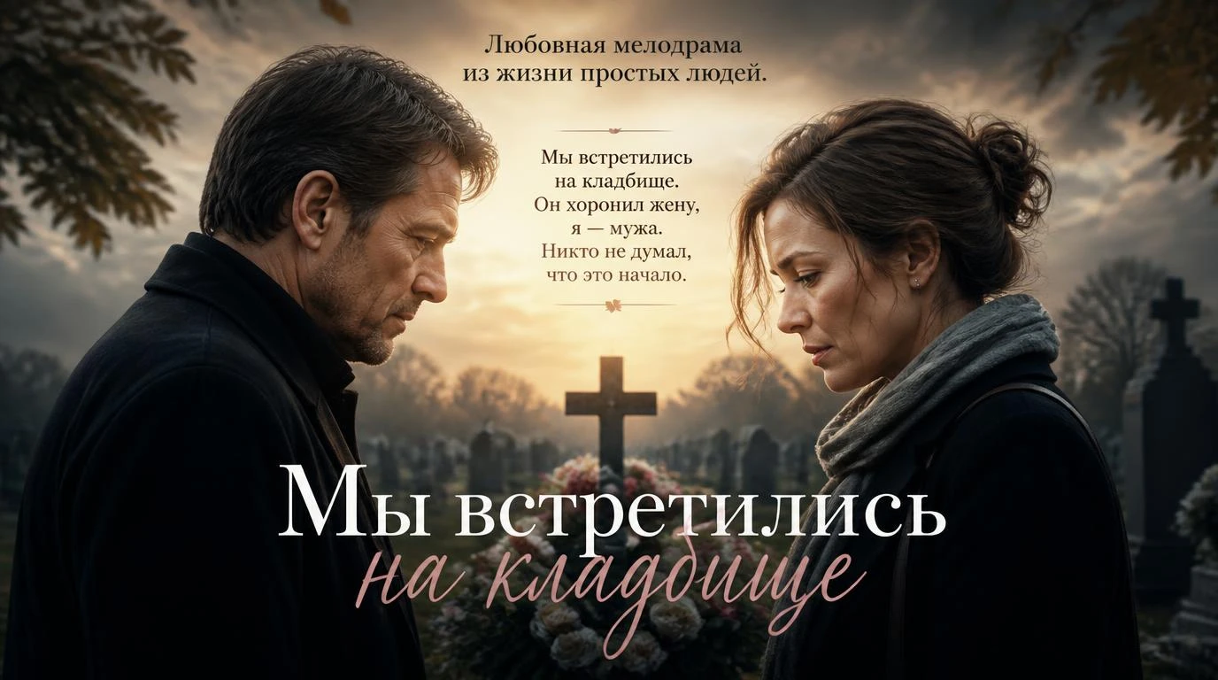 Мы встретились на кладбище. Он хоронил жену, я — мужа. Никто не думал, что это начало