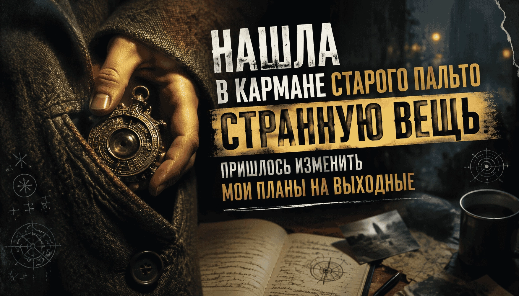 Нашла в кармане старого пальто странную вещь, пришлось изменить мои планы на выходные