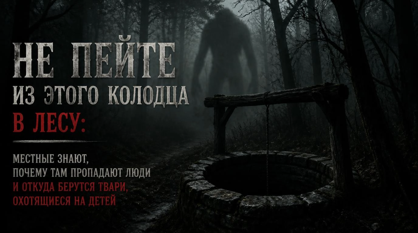 Не пейте из этого колодца в лесу