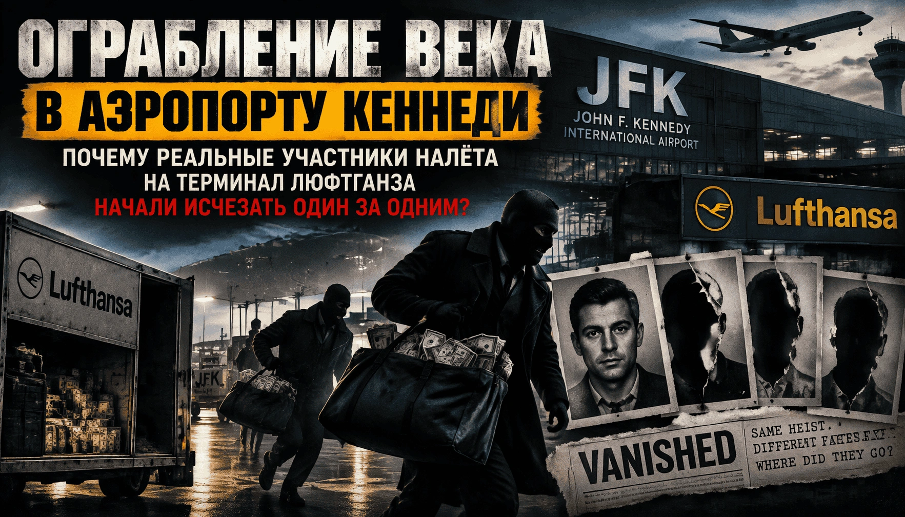 Ограбление века в аэропорту Кеннеди: налёт на терминал Lufthansa