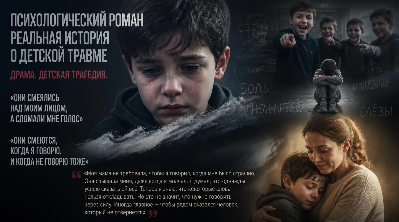 «Они смеялись над моим лицом, а сломали мне голос» Реальная история о детской травме
