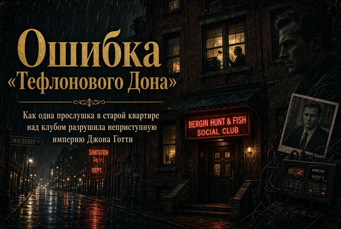 Ошибка «Тефлонового Дона»: крах неприступной империи Джона Готти