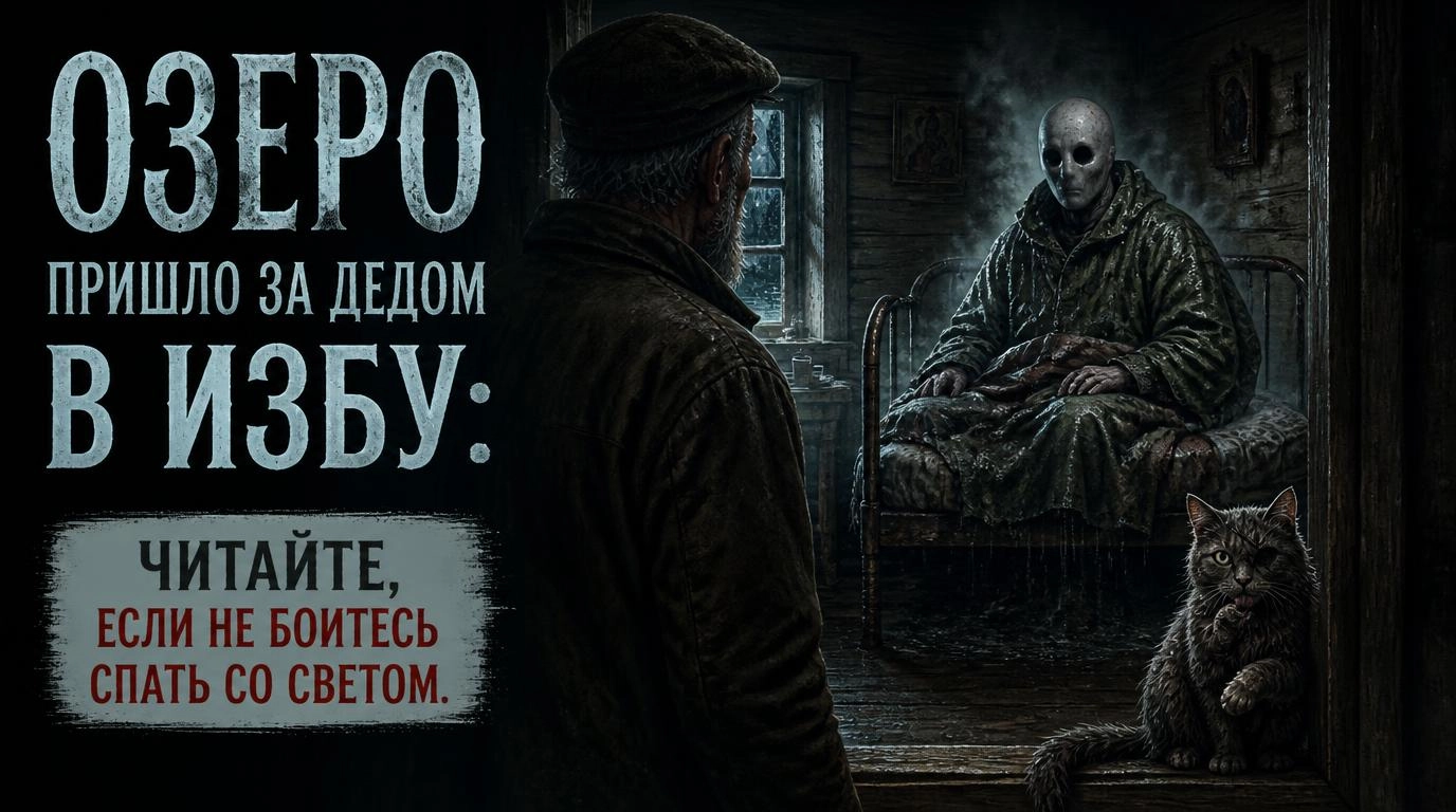 Озеро пришло за дедом в избу: читайте, если не боитесь спать со светом