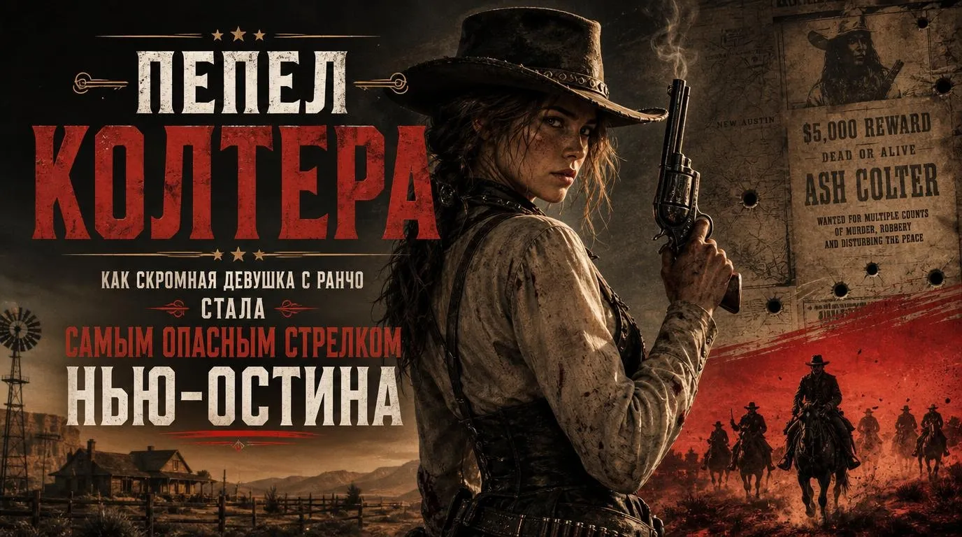 Пепел Колтера: как скромная девушка с ранчо стала самым опасным стрелком Нью-Остина