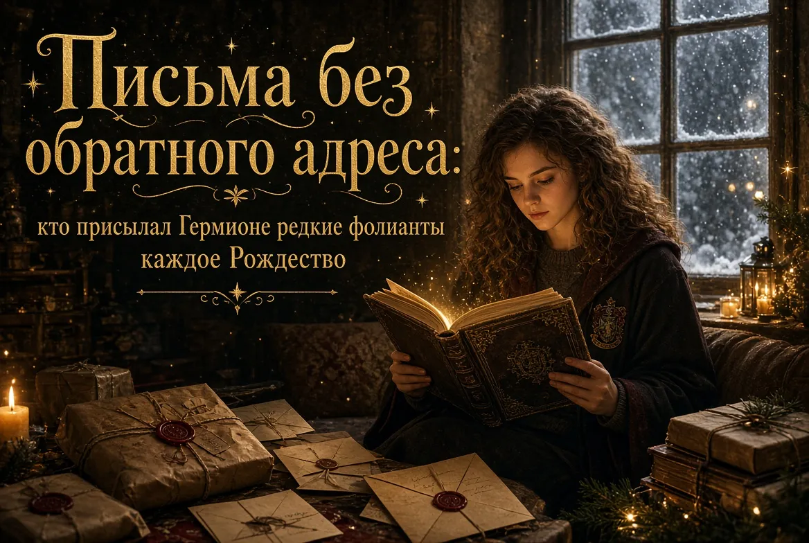 Письма без обратного адреса: кто присылал Гермионе редкие фолианты каждое Рождество