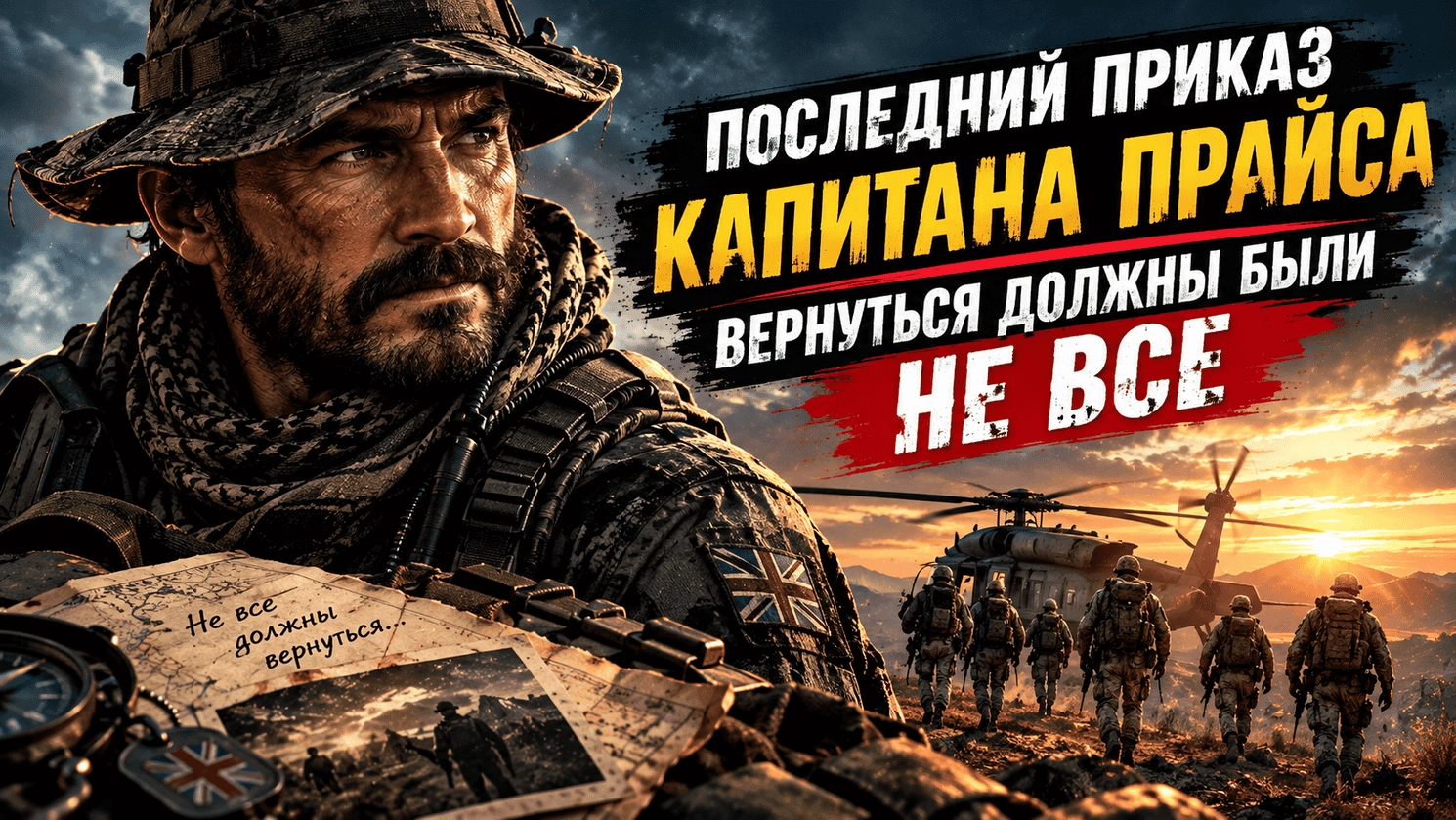 Последний приказ капитана Прайса: вернуться должны были не все