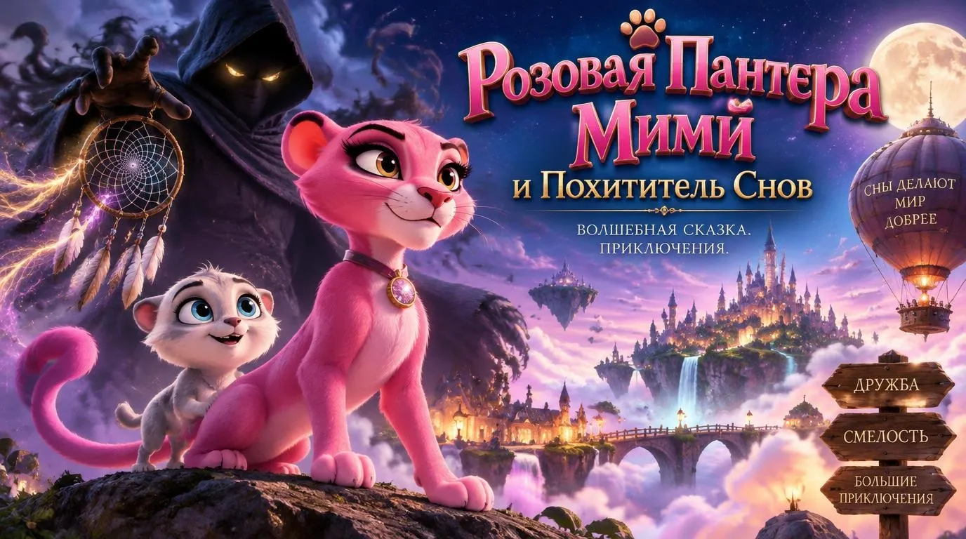 Розовая Пантера Мими и Похититель Снов