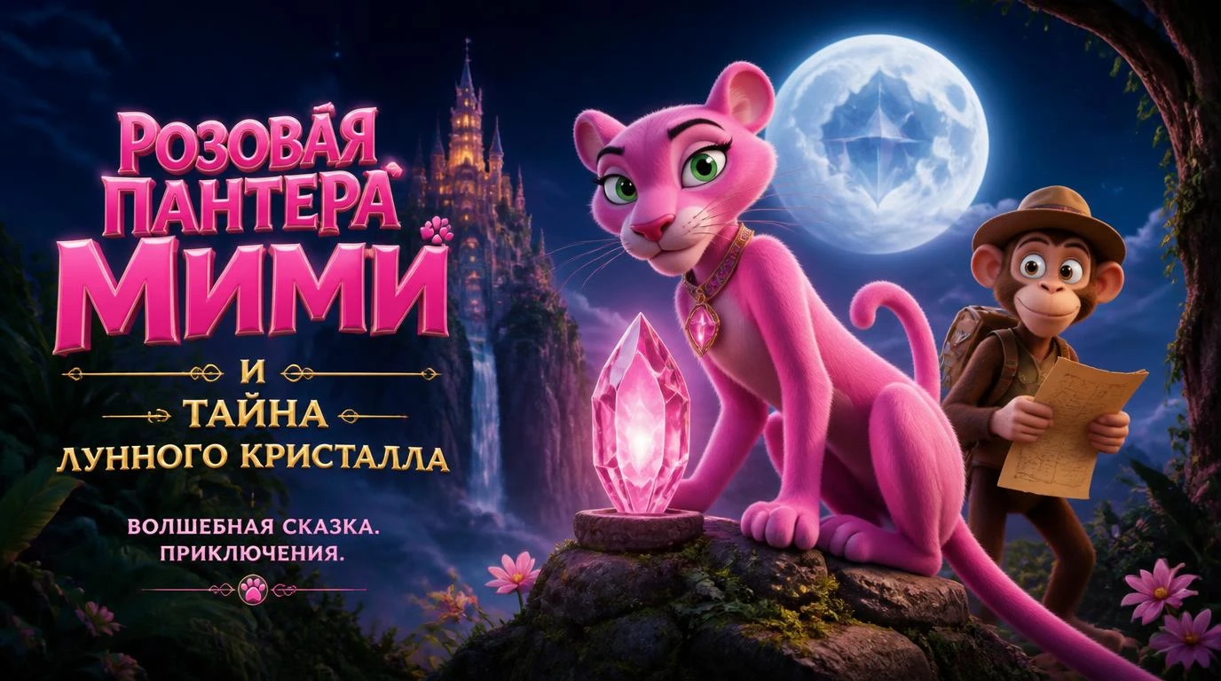 Розовая Пантера Мими и Тайна Лунного Кристалла