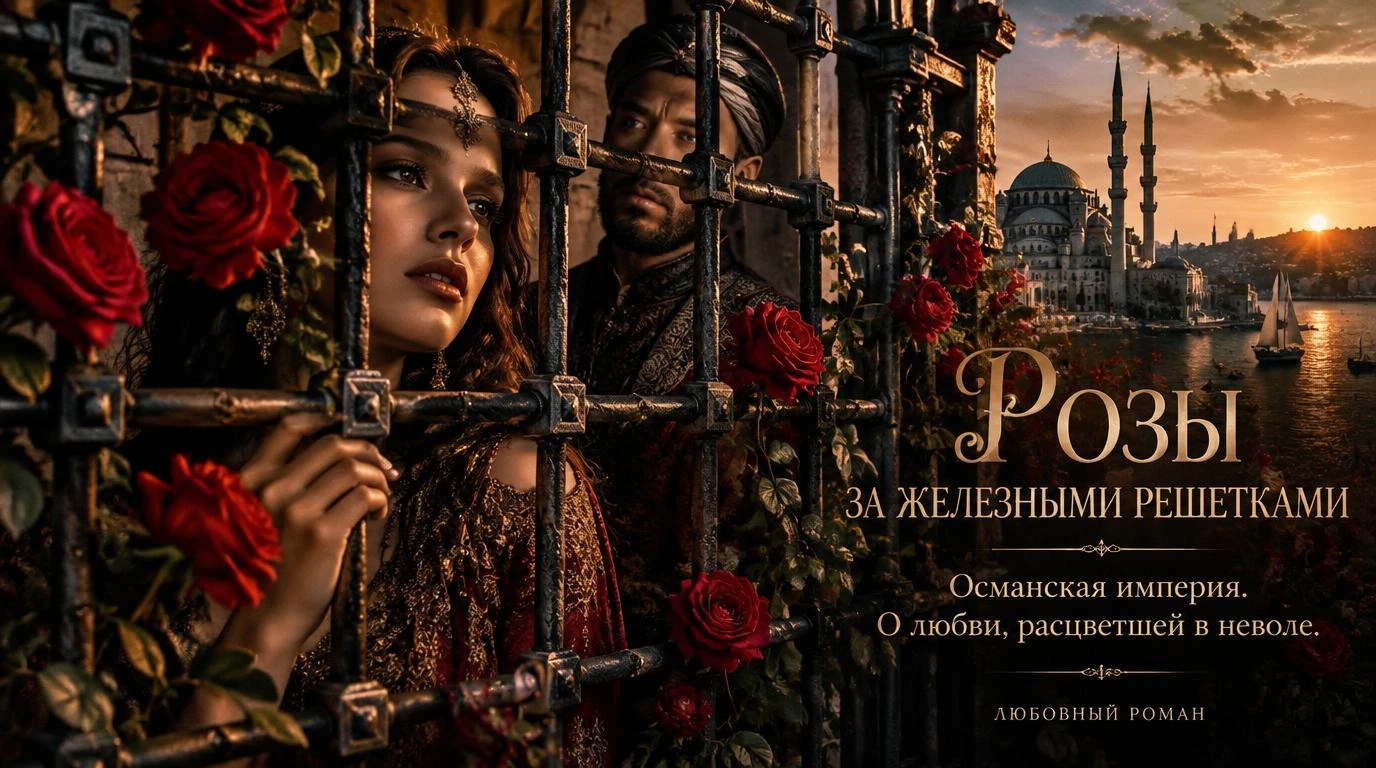 Розы за железными решетками. Османская империя. О любви, расцветшей в неволе