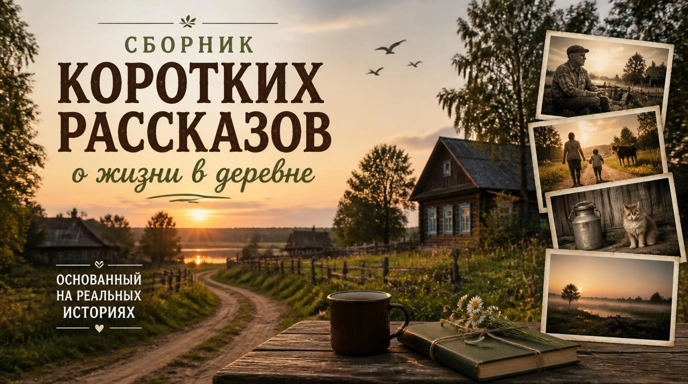 Сборник коротких рассказов о жизни в деревне, основанный на реальных историях