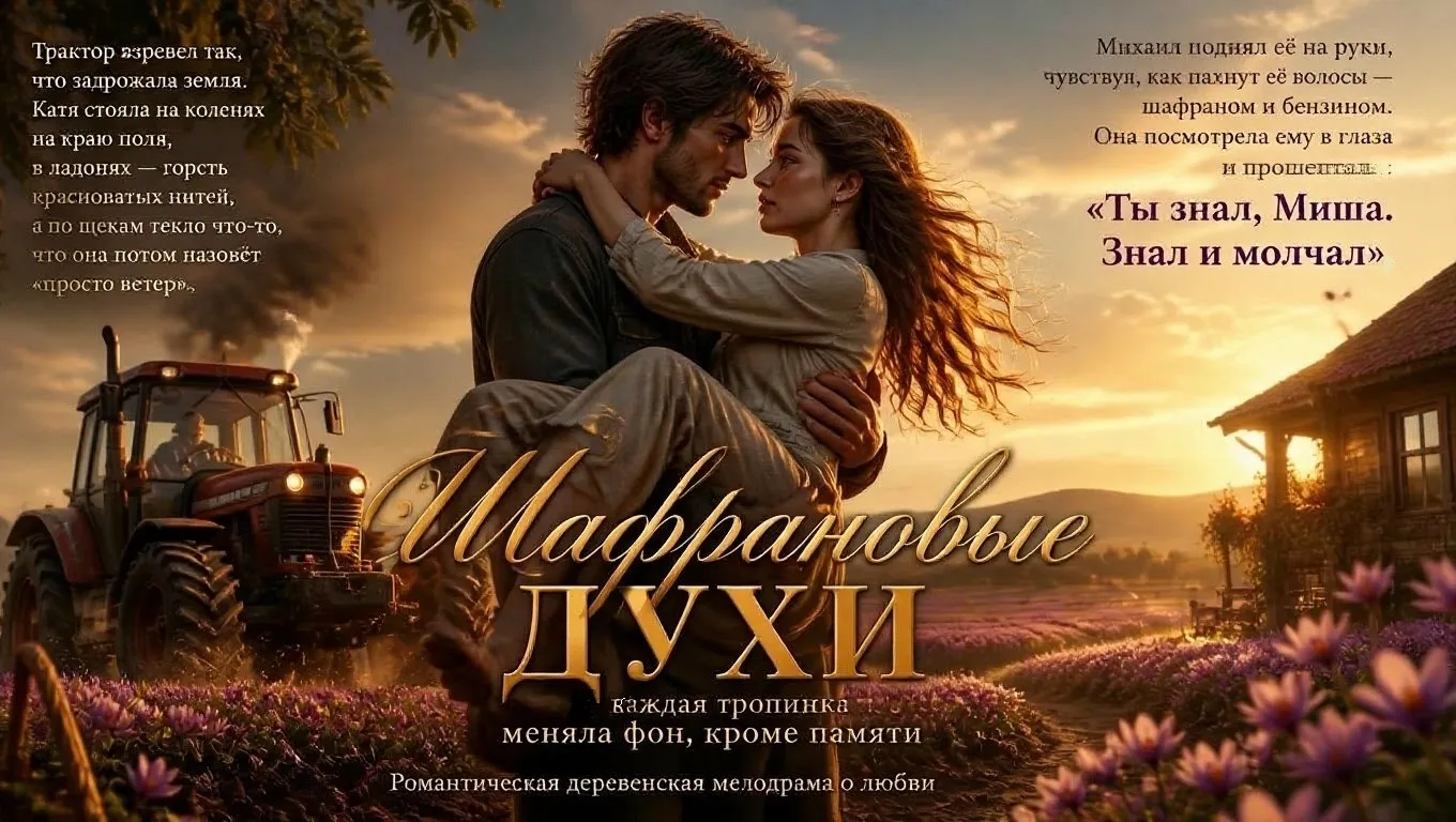 Шафрановые духи: каждая тропинка меняла фон, кроме памяти