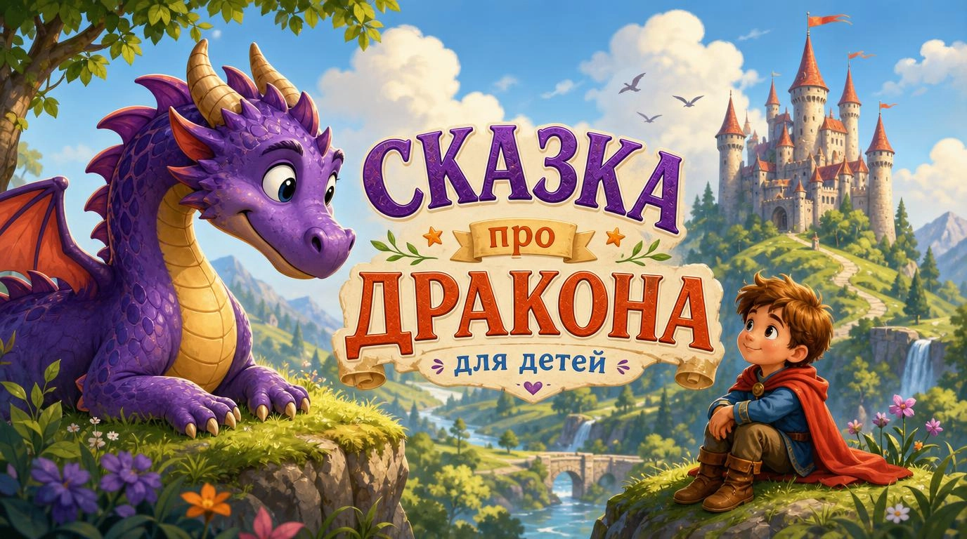Сказка про дракона для детей
