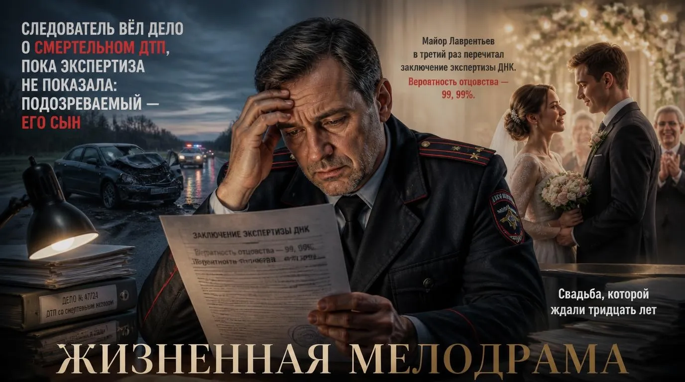 Следователь вёл дело о смертельном ДТП, экспертиза показала: подозреваемый — его сын