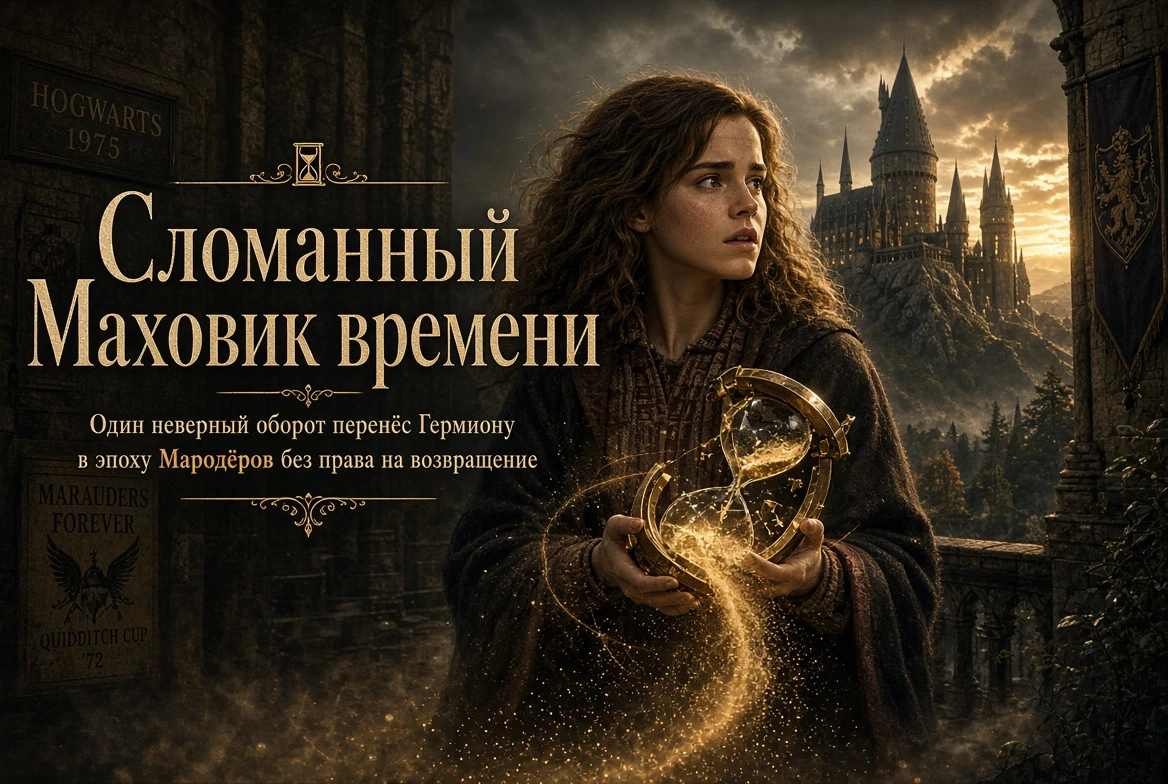 Сломанный Маховик времени: один неверный оборот перенёс Гермиону в эпоху Мародёров