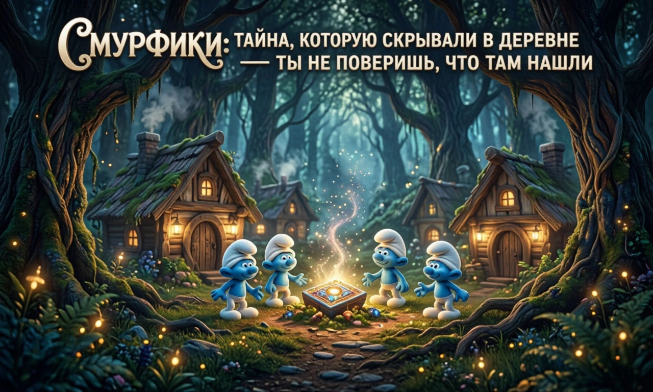 Смурфики: тайна, которую скрывали в деревне — ты не поверишь, что там нашли