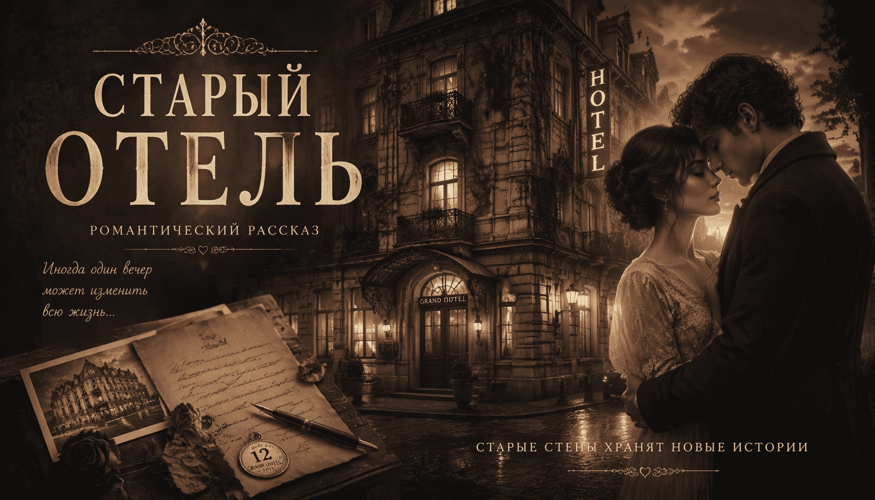 Старый отель, романтический рассказ